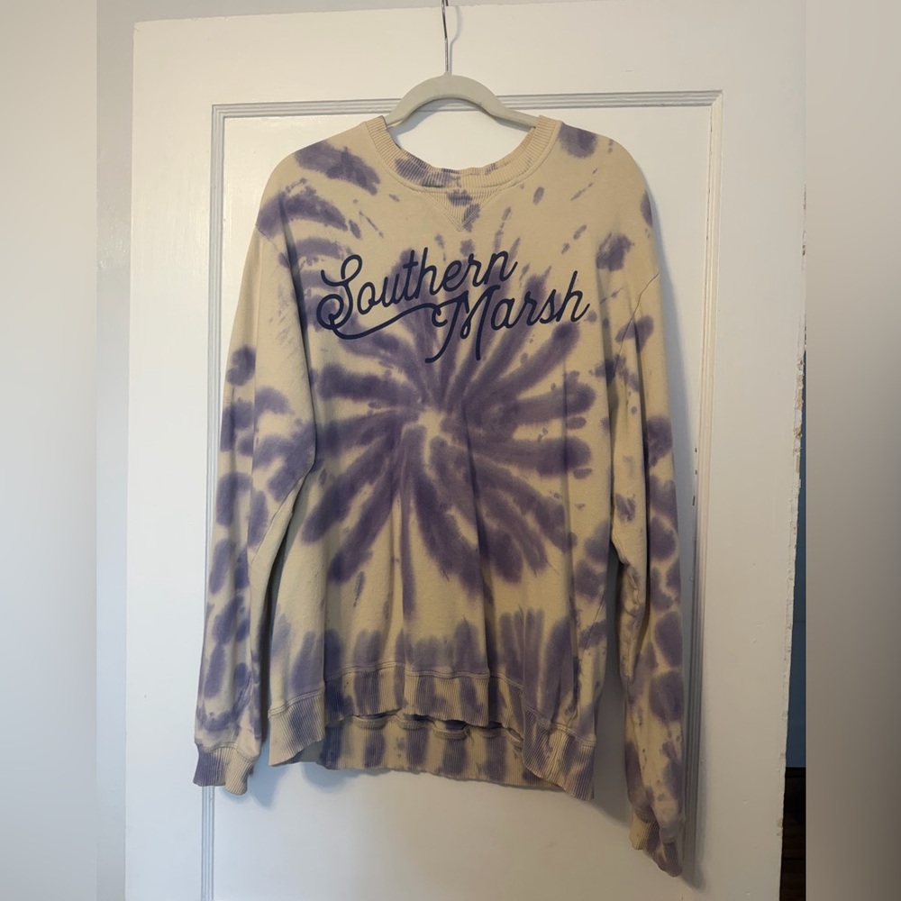 Southern Marsh Tie-Dye Crewneck Sweatshirt